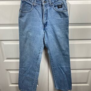 Vintage Harley Davidson Jeans Women's 8R Bootcut Medium Wash  Blue Denim
